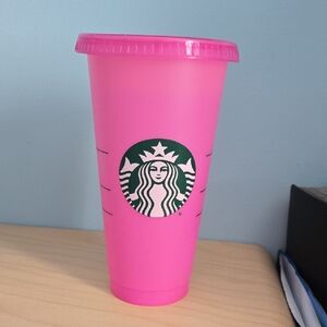 Starbucks Vibrant Pink Tumbler